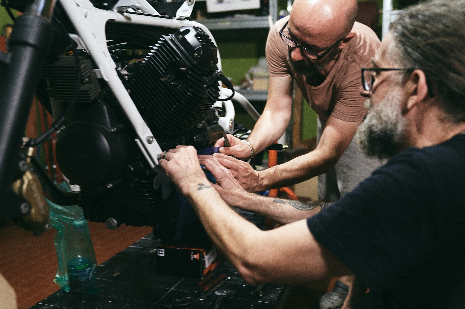 Rusty Brains - We build custom motorbikes.